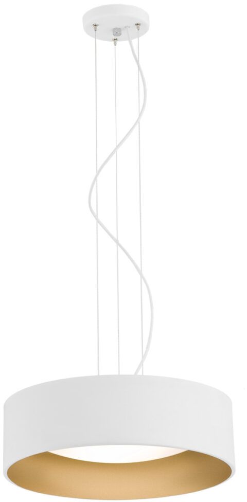 Argon Mohito lampe suspendue 3x15 W blanc-doré 1213