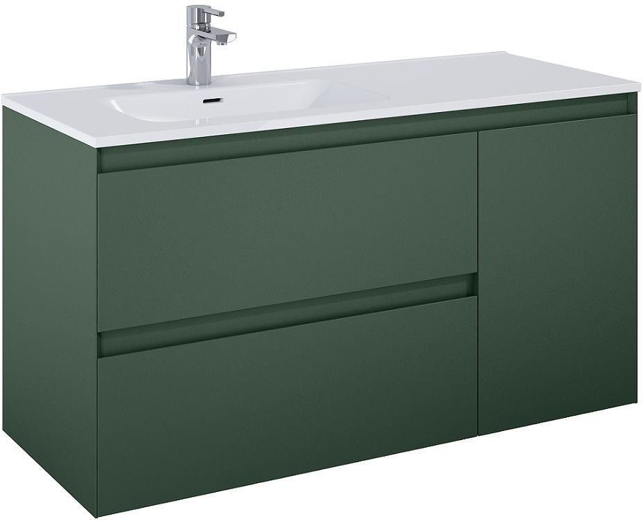 Elita Split armoire 120x45.8x63.5 cm sous-lavabo suspendu vert RE011206257010