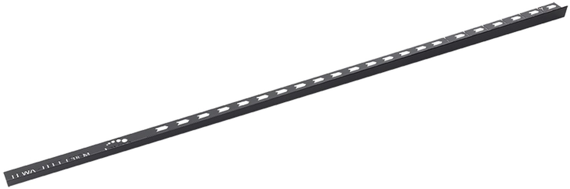 Laveo bande de pente 120 cm noir COT720L