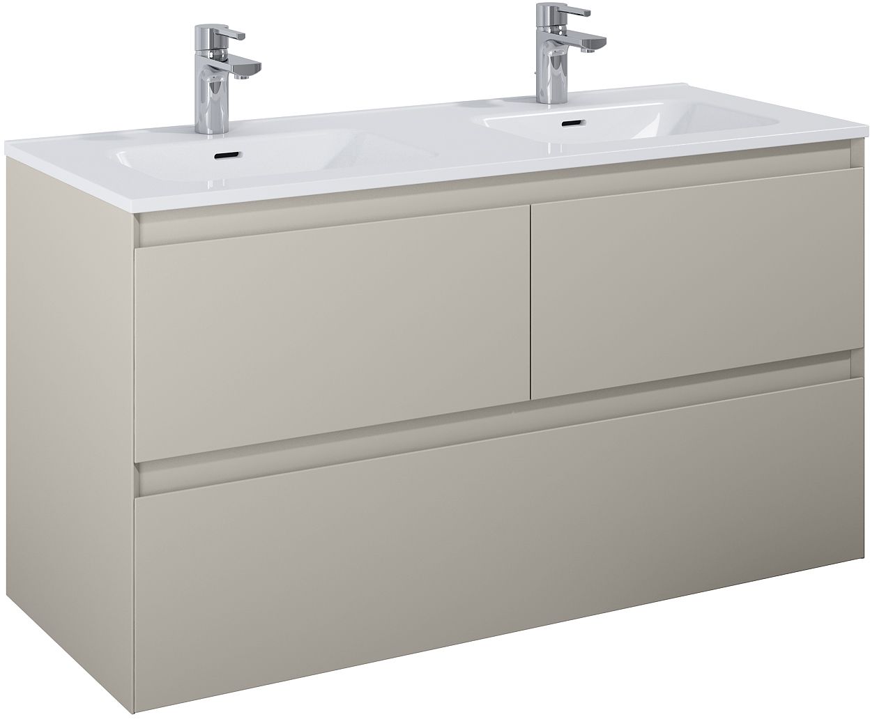 Elita Split armoire 120x45.8x63.5 cm sous-lavabo suspendu beige RE012007157020