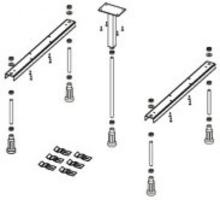 Riho Basel pieds pour receveur 207108