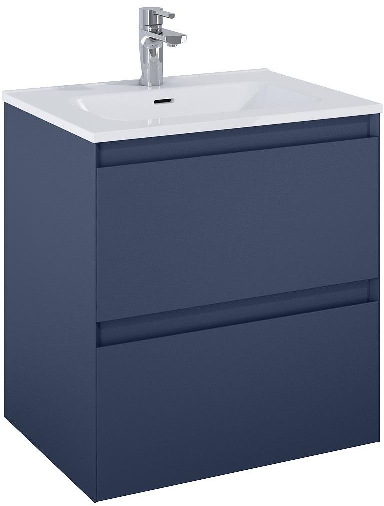 Elita Split armoire 60x45.8x63.5 cm sous-lavabo suspendu bleu RE010600057030