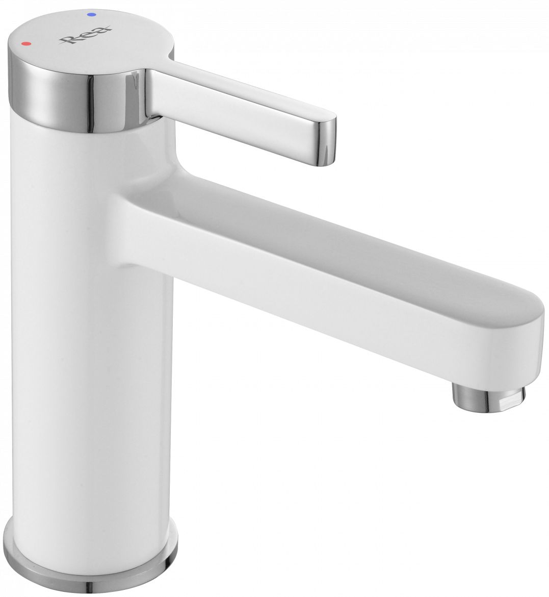 Rea Polo bateria umywalkowa stojąca chrom-biała REA-B9941