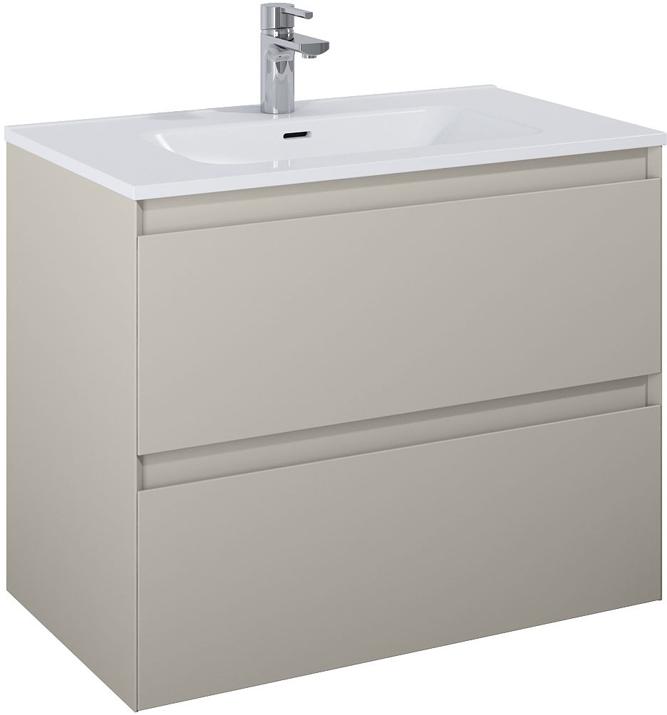 Elita Split armoire 80x45.8x63.5 cm sous-lavabo suspendu beige RE010800057020