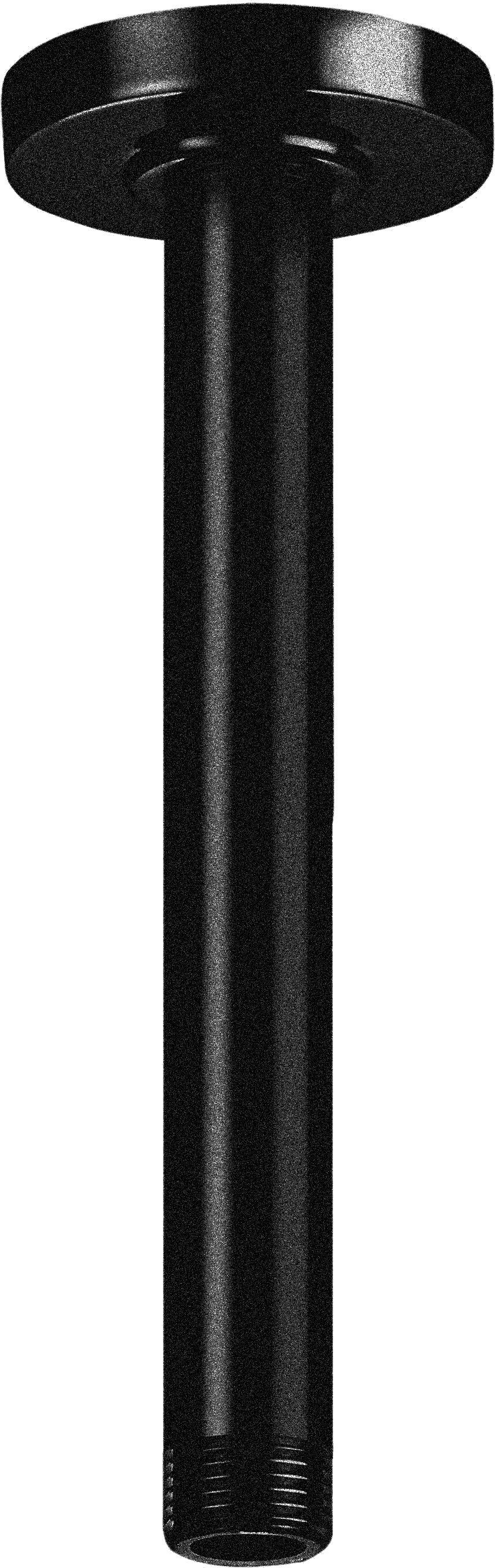 Roca bras de plafond noir A5B0550NM0