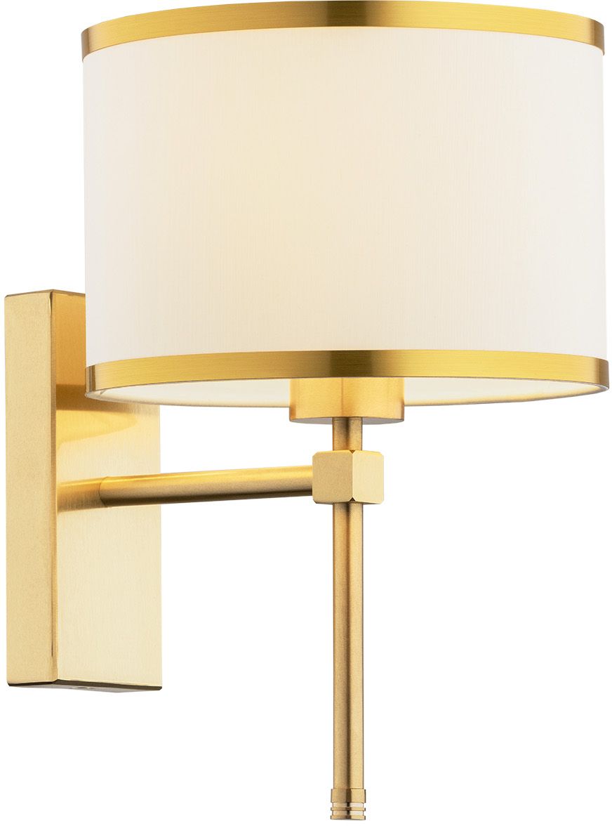 Argon Abbano applique murale 1x15 W blanc-laiton-doré 8033
