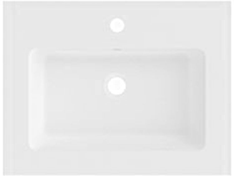 Riho Spring Dew lavabo 60x46 cm rectangulaire de meuble blanc W003001105