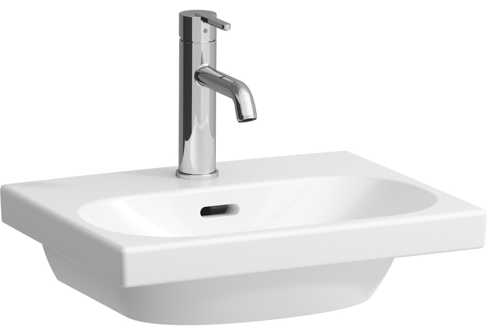 Laufen Lua lavabo 45x35 cm rectangulaire classique blanc H8160800001091
