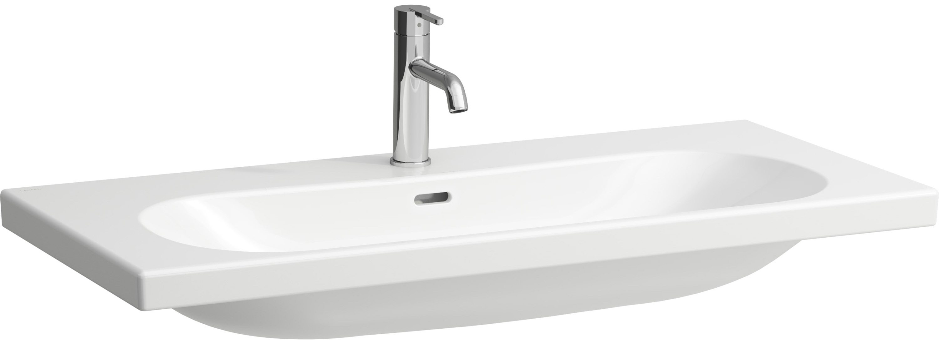 Laufen Lua lavabo 100x46 cm rectangulaire classique blanc H8160890001071