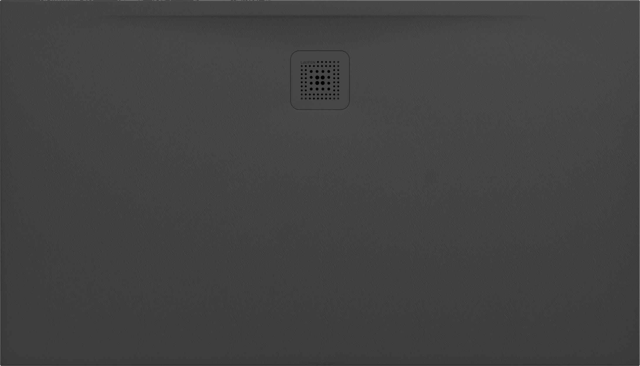 Laufen Pro receveur de douche rectangulaire 140x80 cm noir H2109530800001