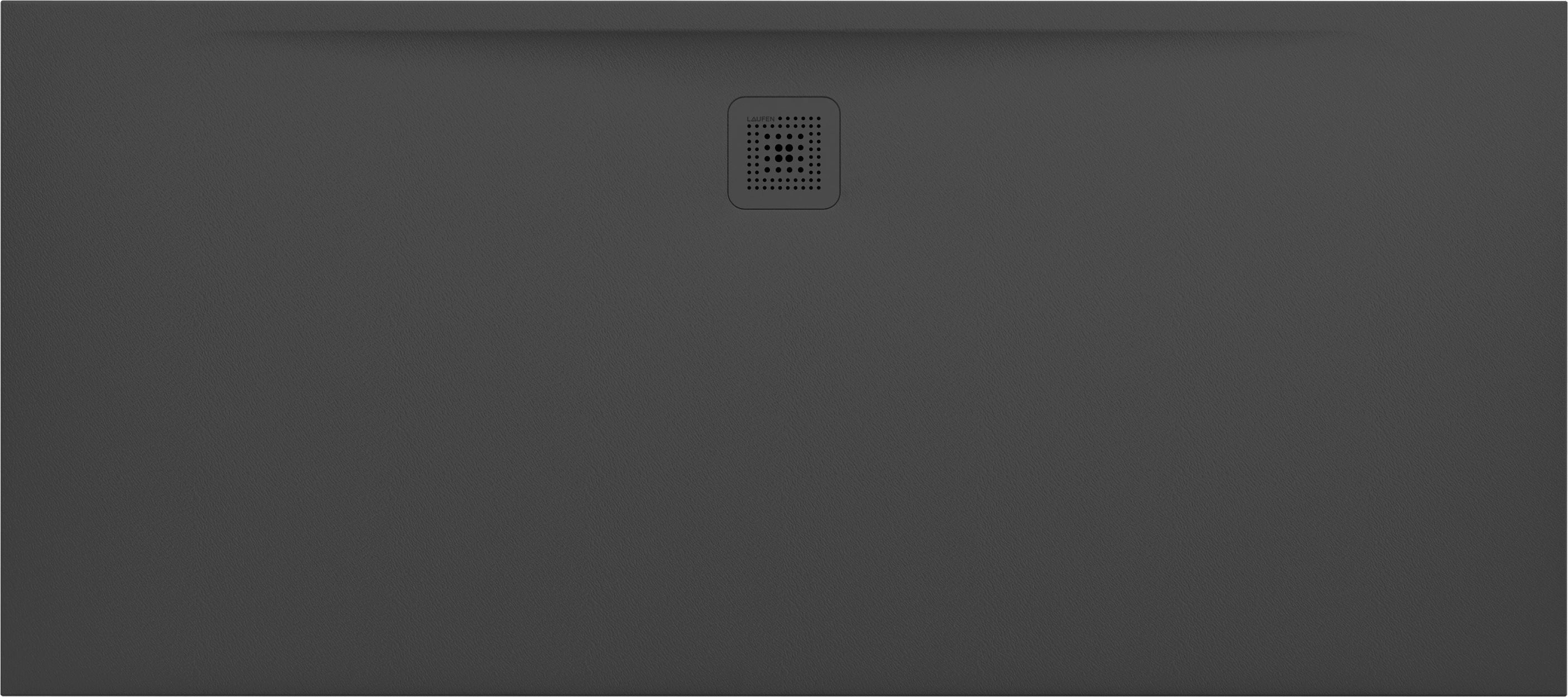 Laufen Pro receveur de douche rectangulaire 180x80 cm noir H2109550800001