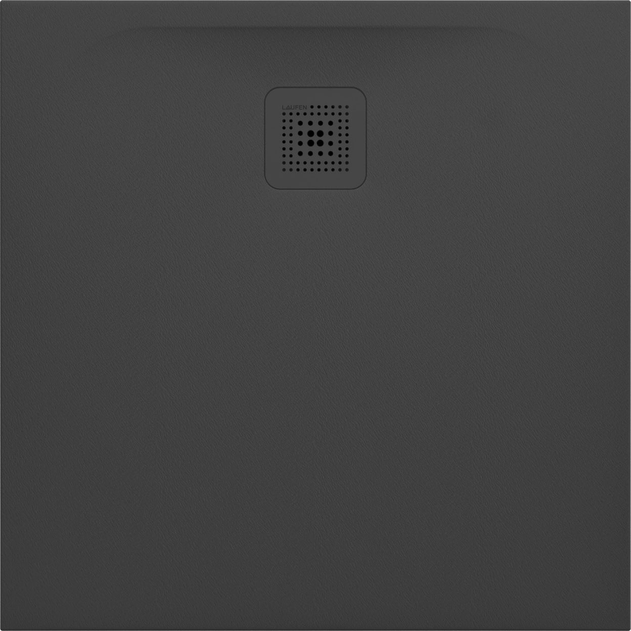 Laufen Pro receveur de douche carré 90x90 cm noir H2109560800001