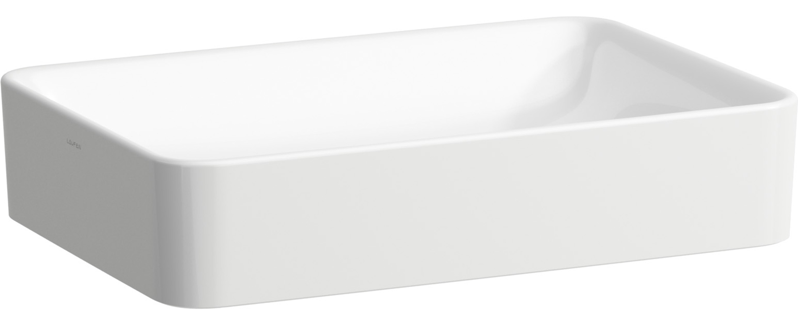 Laufen Pro S lavabo 55x38 cm rectangulaire à poser blanc H8129654001121