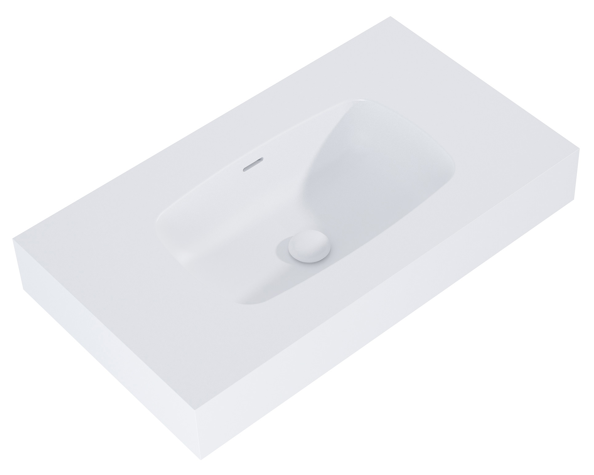 Elita Dimple lavabo 80.6x46 cm rectangulaire classique blanc RE040800025290