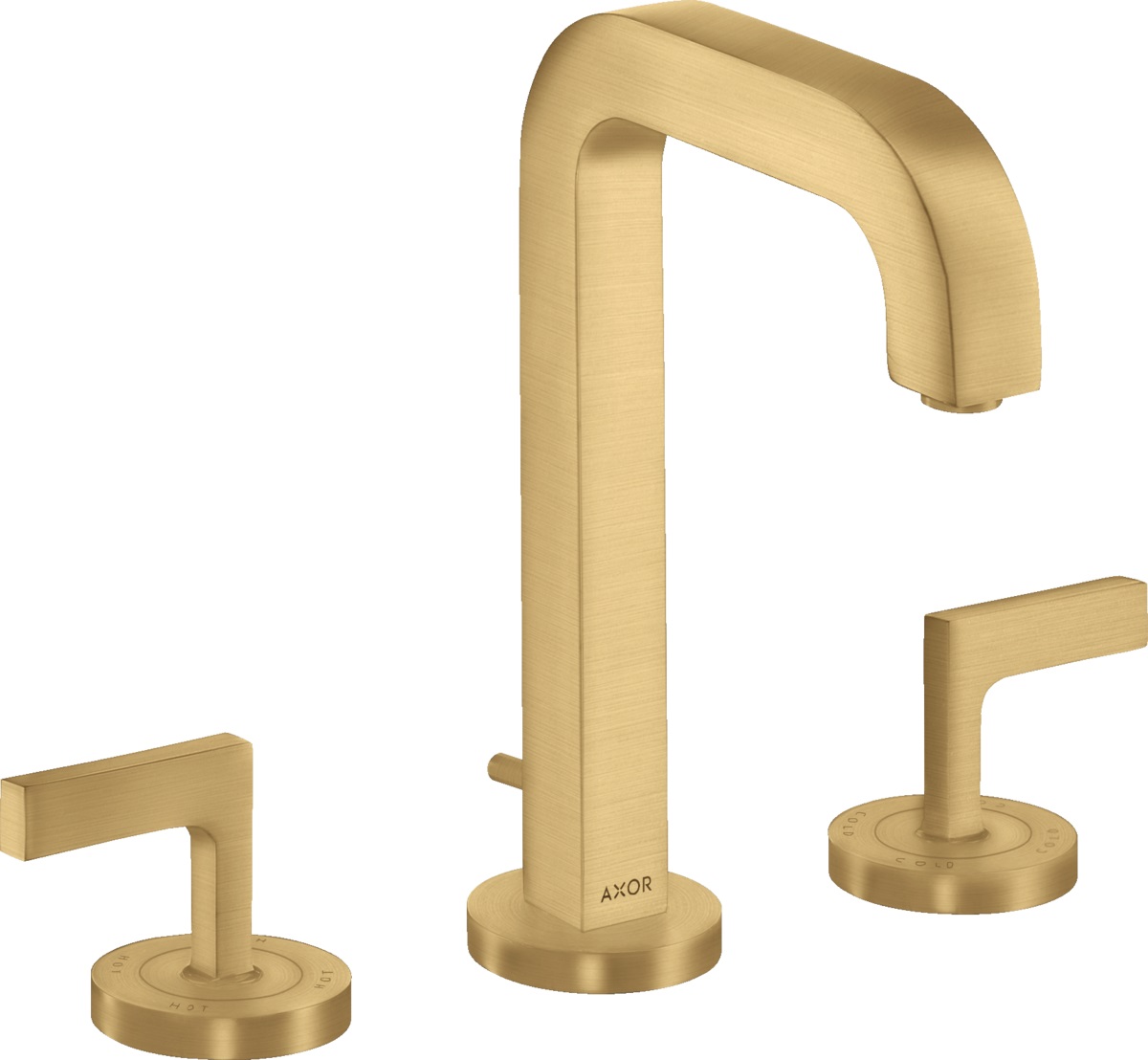 Axor Citterio mitigeur de lavabo sur pied doré 39135250