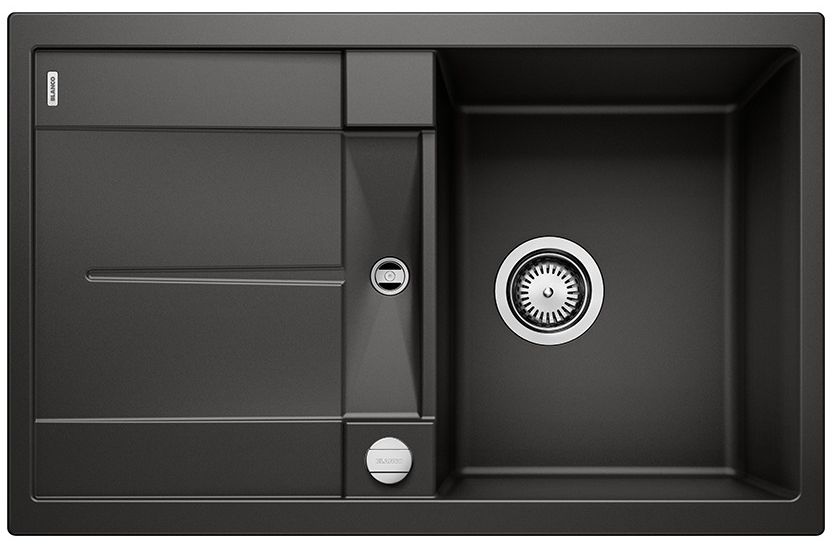 Blanco Metra 45 S évier en granit 78x50 cm noir 525914