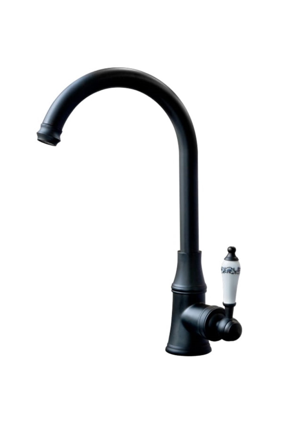 Berg Indygo mitigeur de cuisine sur pied noir 170-33B