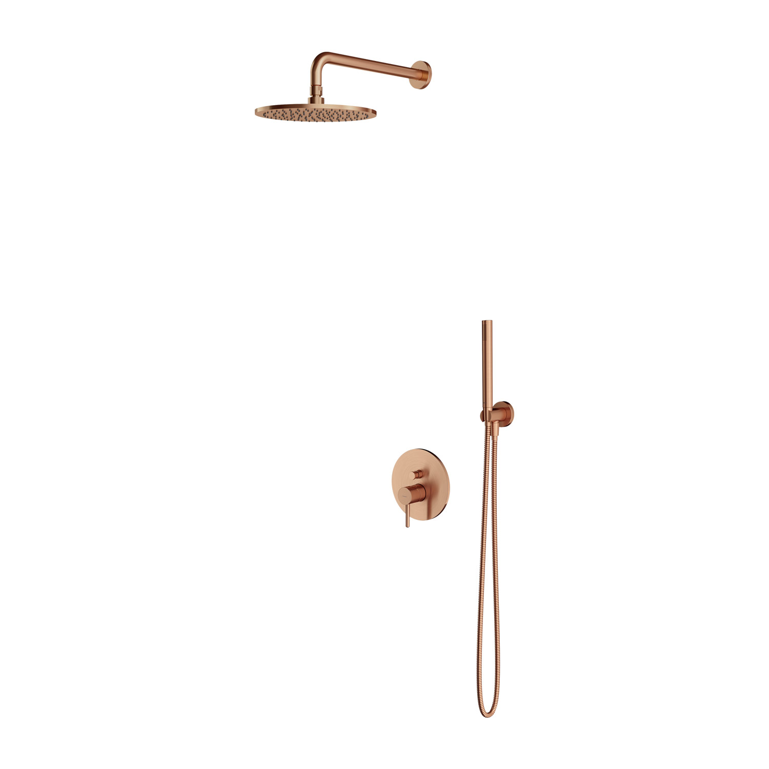 Omnires Y ensemble de douche encastré oui cuivre SYSY35CPB
