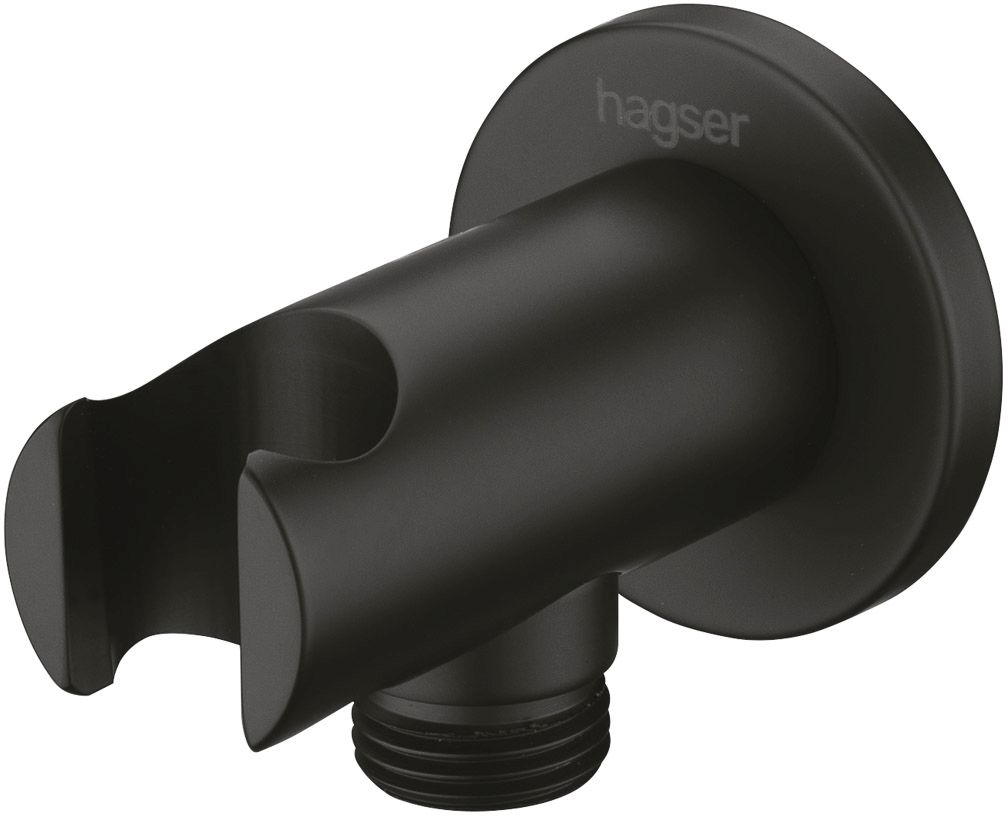 Hagser Kerstin raccord coudé avec support noir HGR26000037