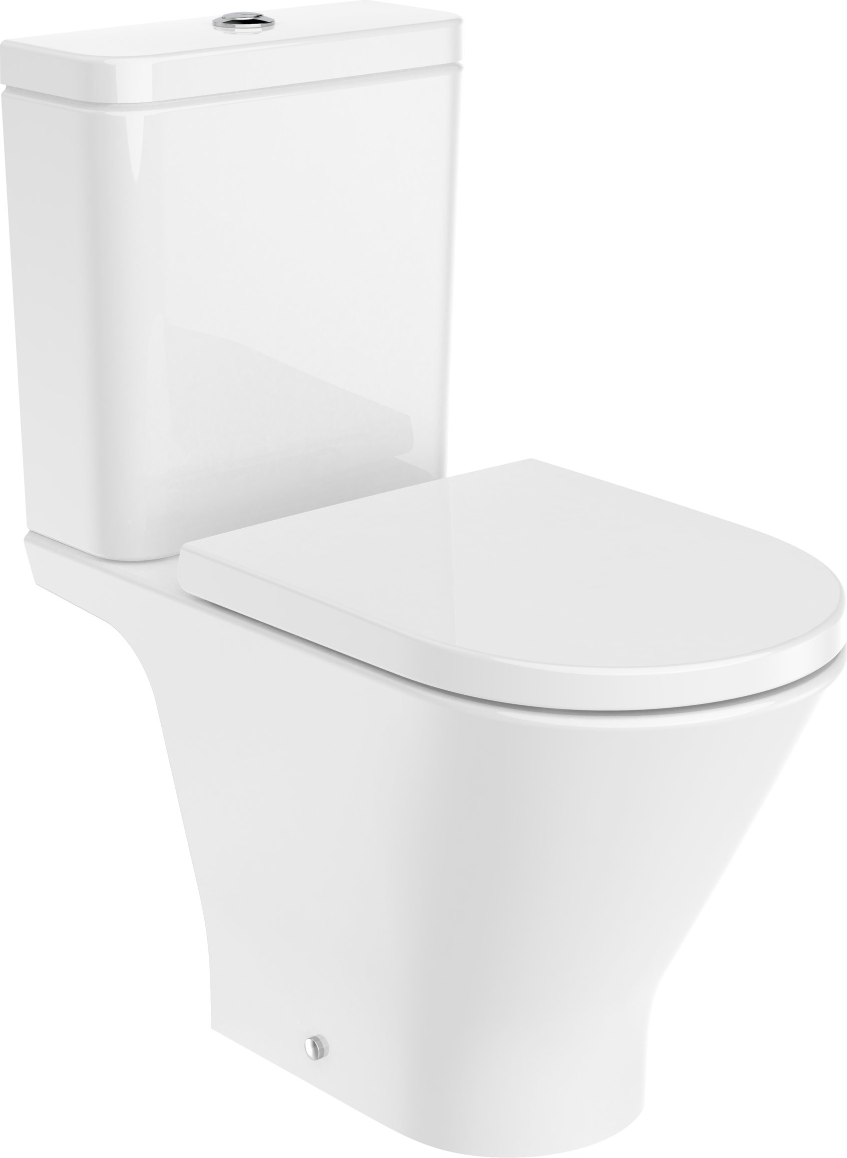 Roca Gap Round cuvette de wc compacte blanc A3420N8S00
