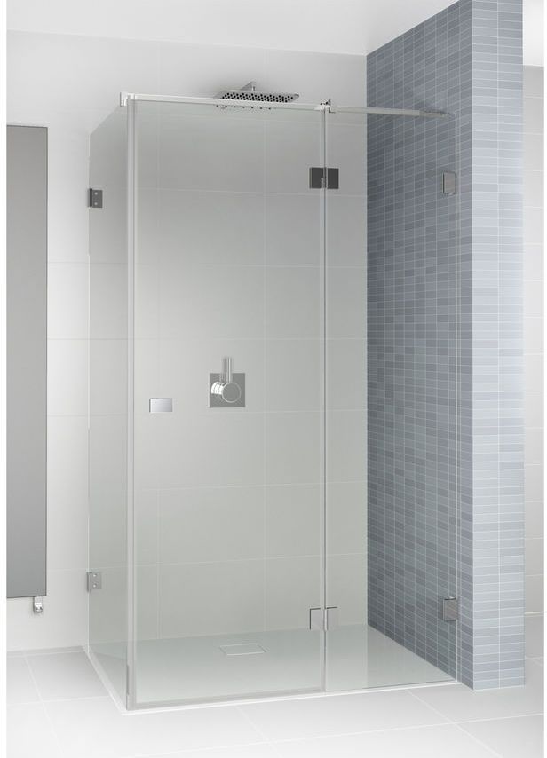 Riho Scandic cabine de douche 160x90 cm rectangulaire chrome brillant/verre transparent G001098120