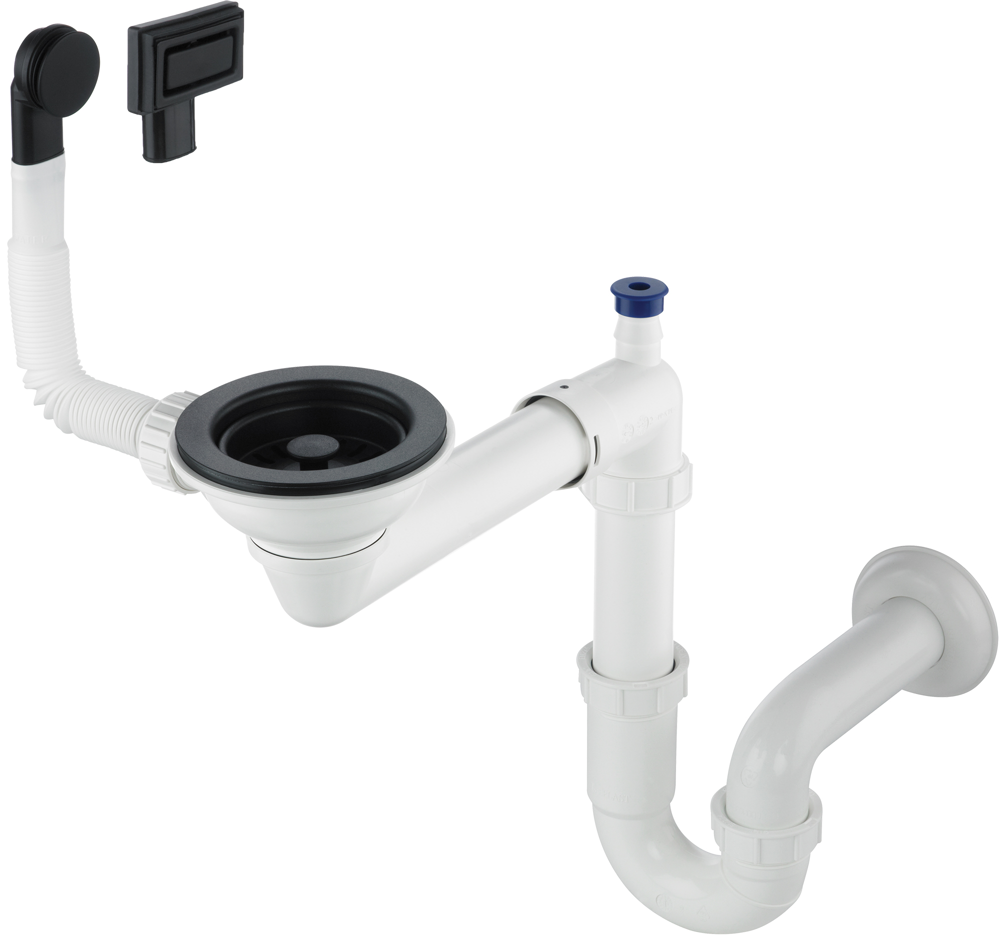 Deante Space Saver siphon d’évier ZXY_N949