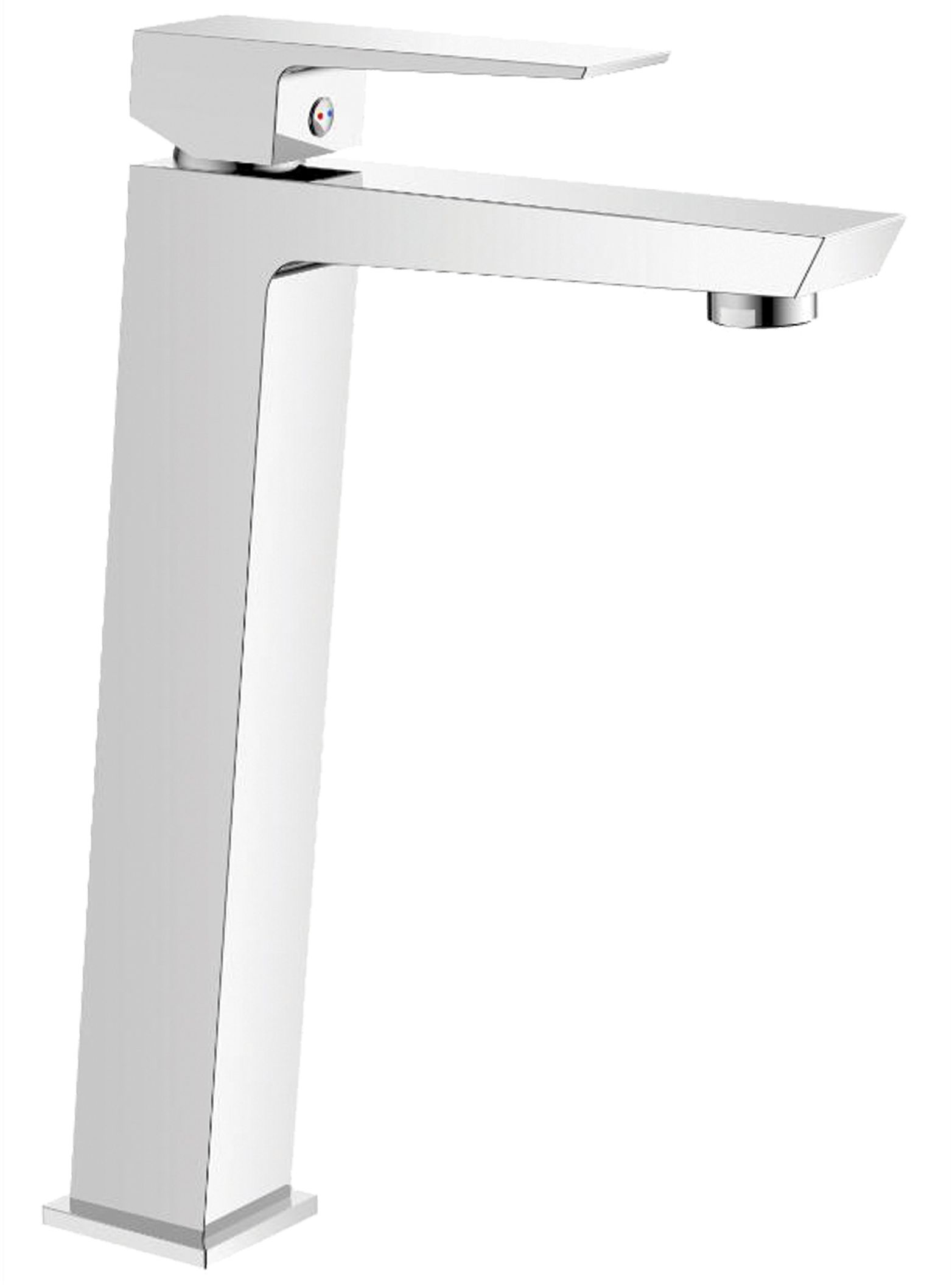 Invena Paros mitigeur de lavabo sur pied chrome BU-09-W01