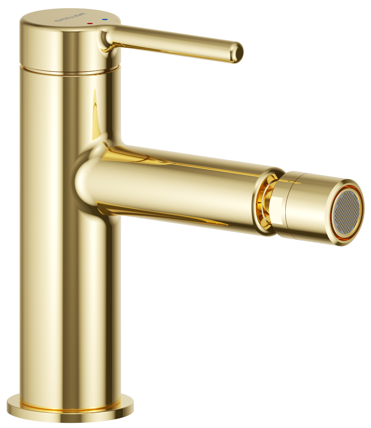 Excellent Pi mitigeur de bidet sur pied doré AREX.1203GL