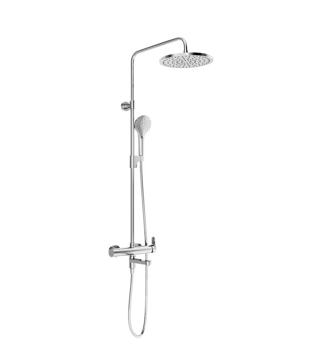 Ravak ensemble de douche mural oui chrome X07P642