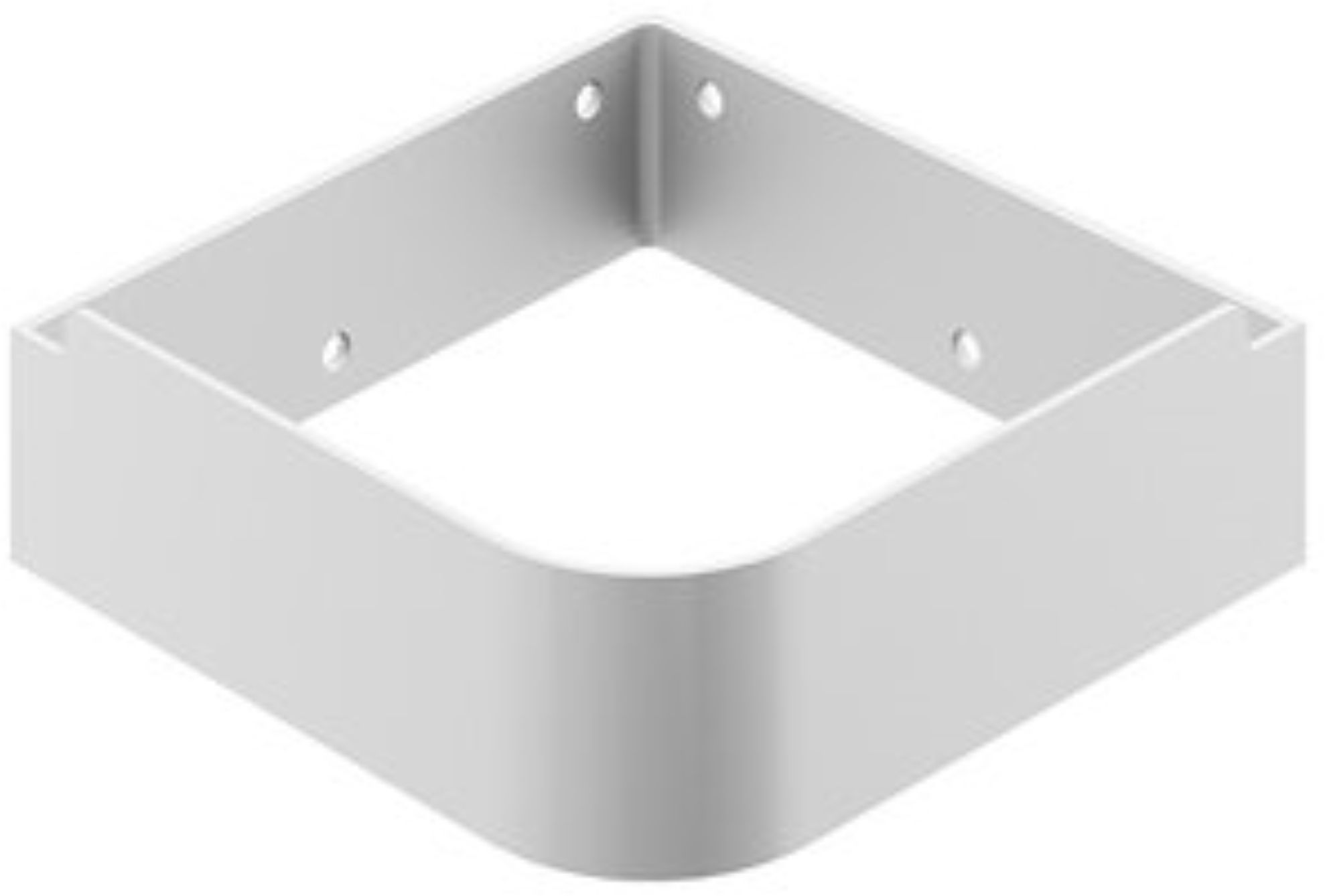 Ravak Yard console 22.1x22.1x12.5 cm blanc X01774