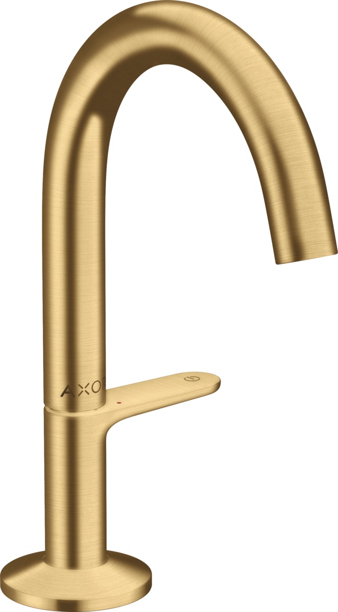 Axor One mitigeur de lavabo sur pied doré 48010250
