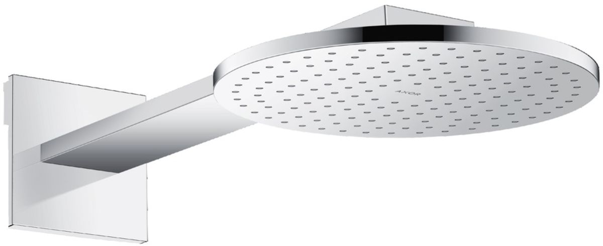 Axor ShowerSolutions douche à effet de pluie avec bras 25x25 cm ronde chrome 35284000