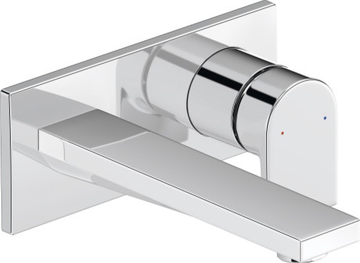 Duravit Tulum mitigeur de lavabo encastrée chrome TU1070004010