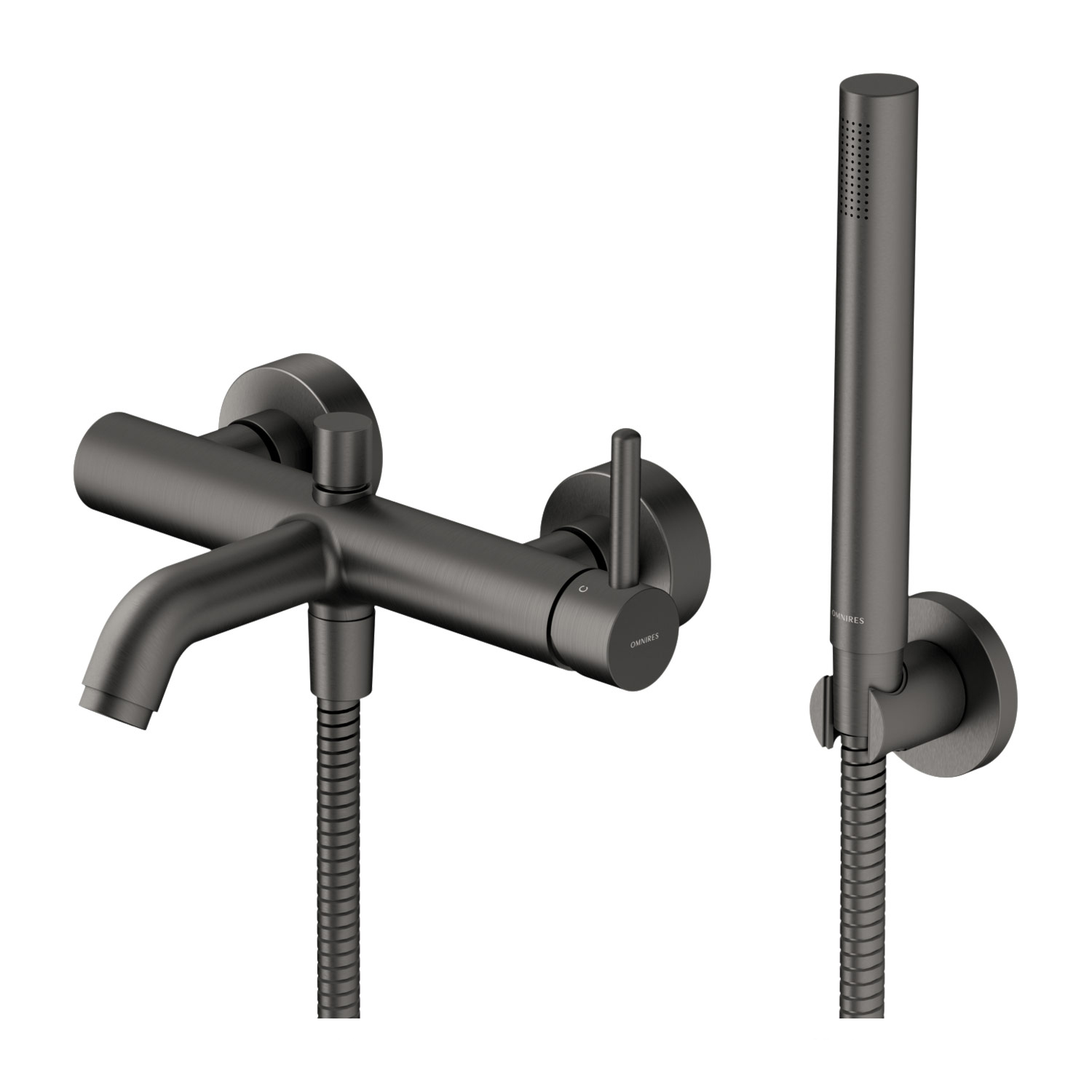 Omnires Y mitigeur bain-douche murale graphite Y1231GR