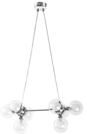 Rabalux Briella lampe suspendue x28 W blanc-chrome 2624