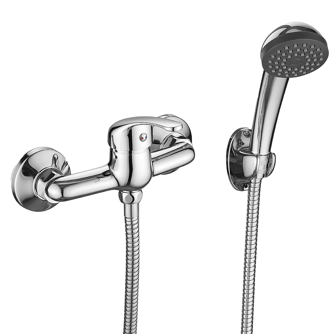 Kuchinox Pedro mitigeur de douche murale chrome BQE041D