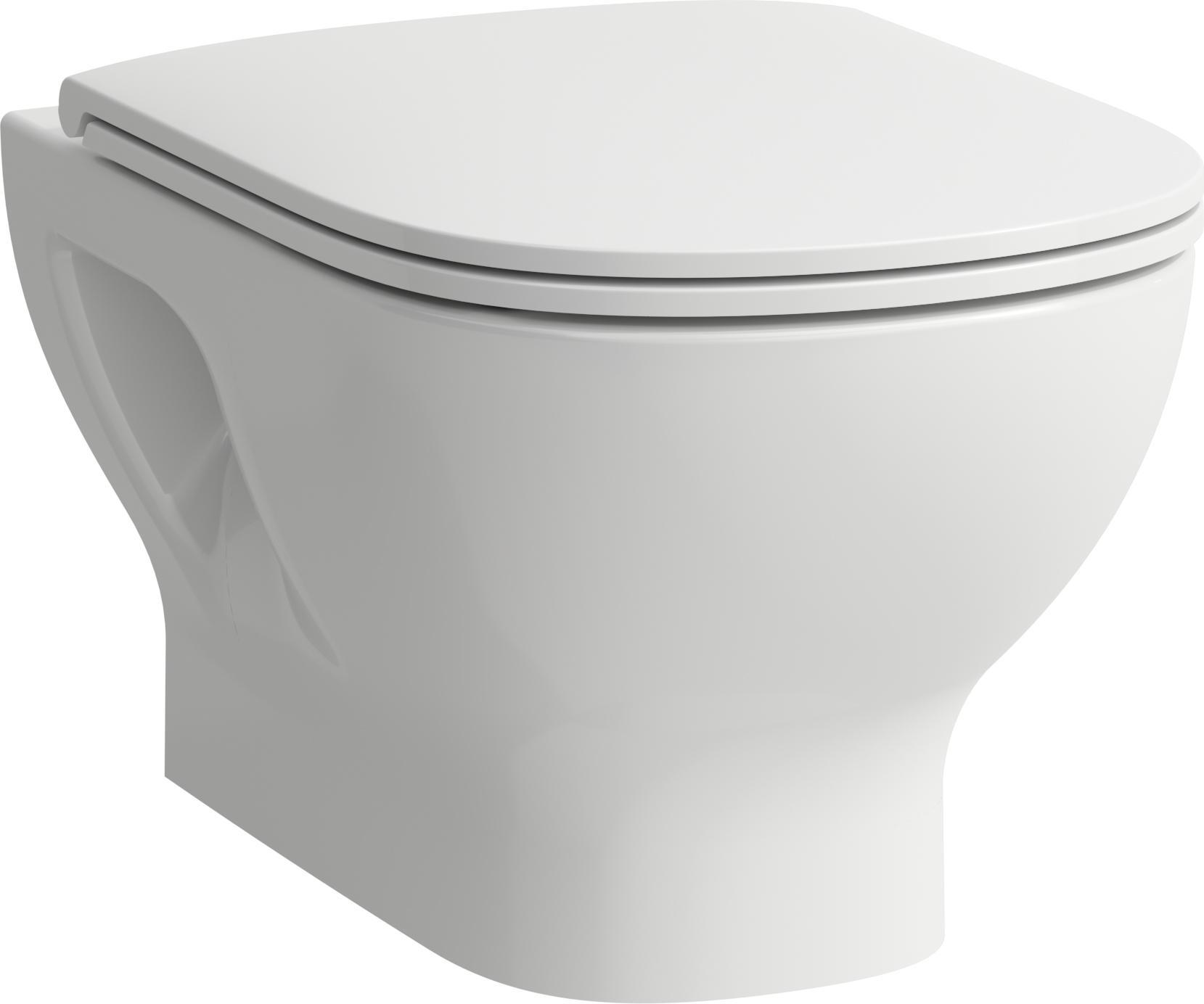 Laufen Lua cuvette de wc suspendue oui blanc brillant H8200814000001
