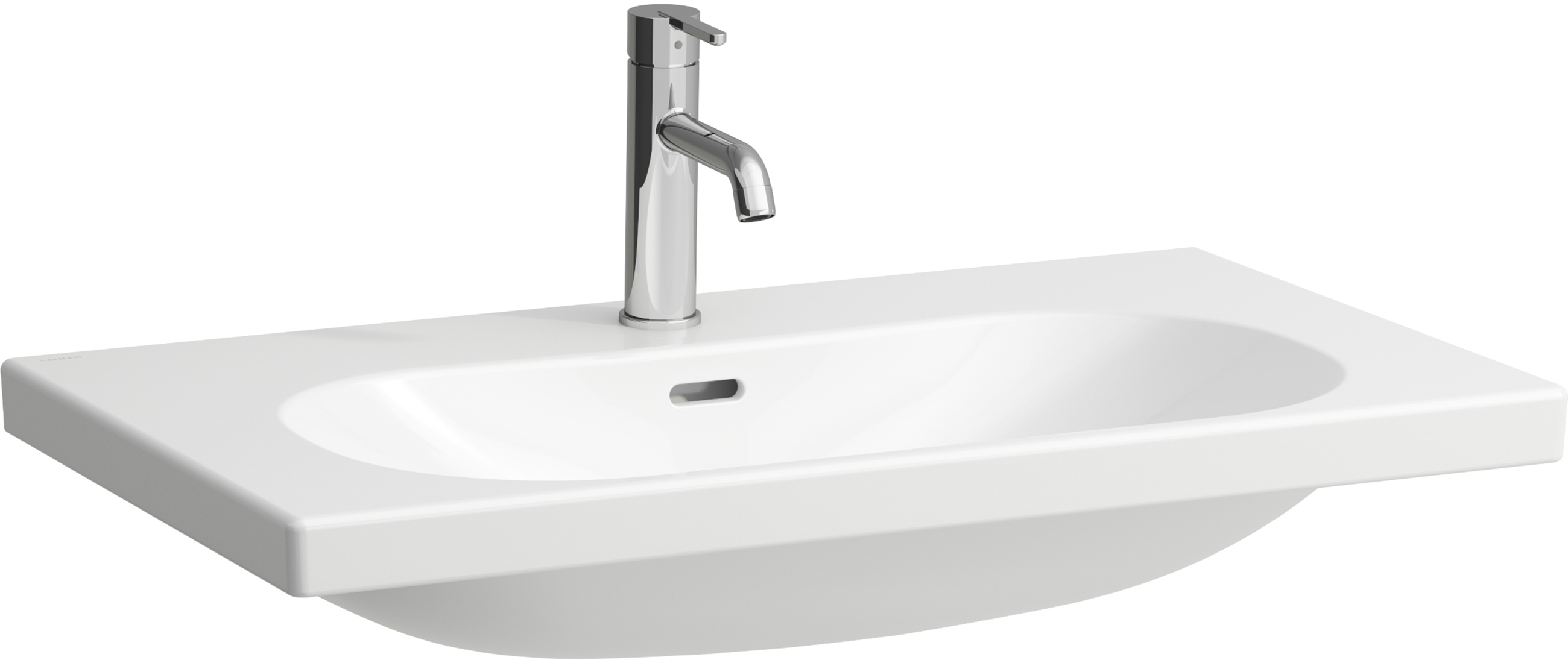 Laufen Lua lavabo 80x46 cm rectangulaire classique blanc H8160874001041