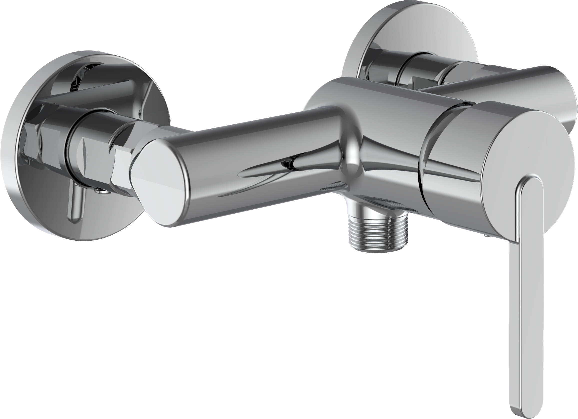 Laufen Lua mitigeur de douche murale chrome H3310810041311