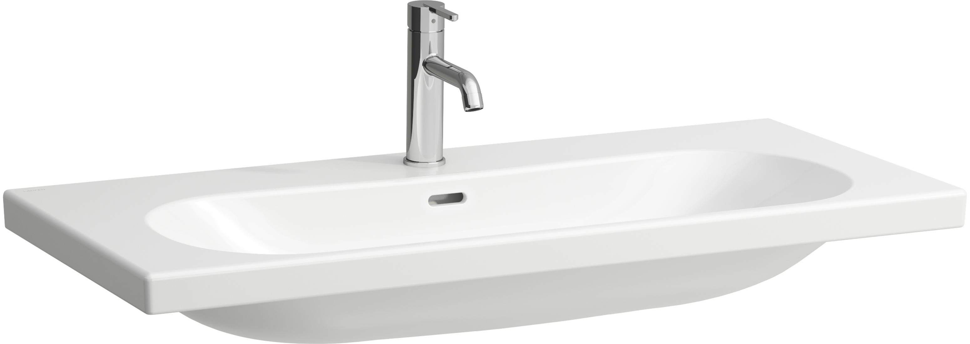 Laufen Lua lavabo 100x46 cm rectangulaire classique blanc H8100894001091