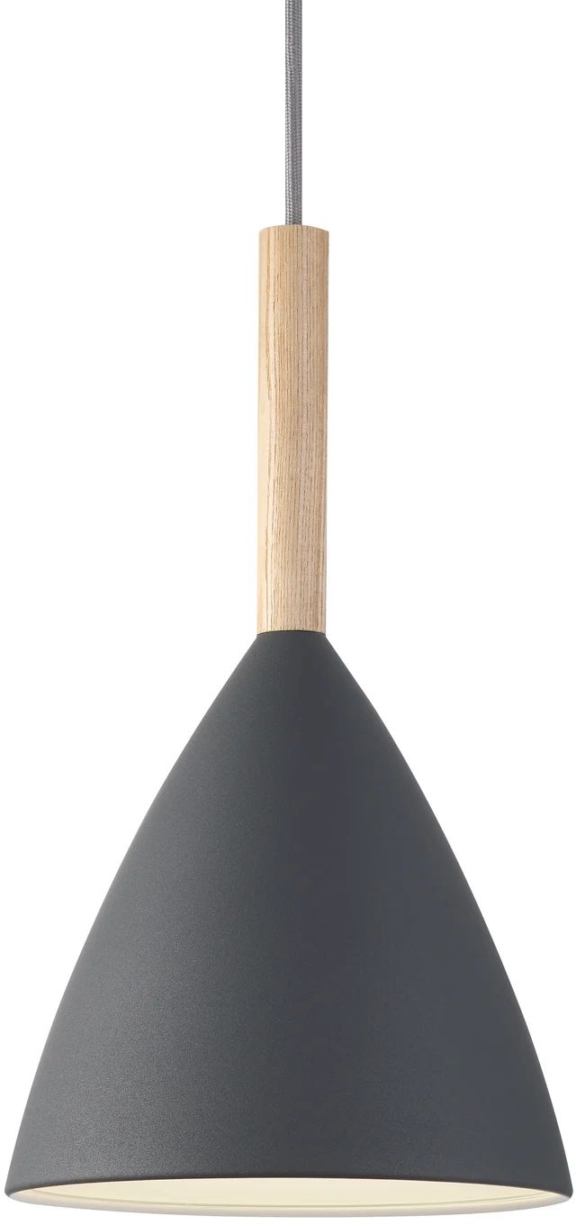 Nordlux Pure lampe suspendue 1x40 W gris/cendre 43293010