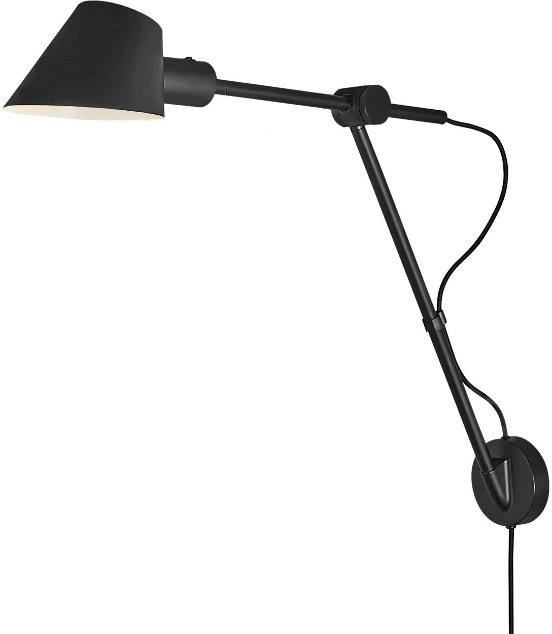 Nordlux Stay applique murale 1x60 W noir 2020455003