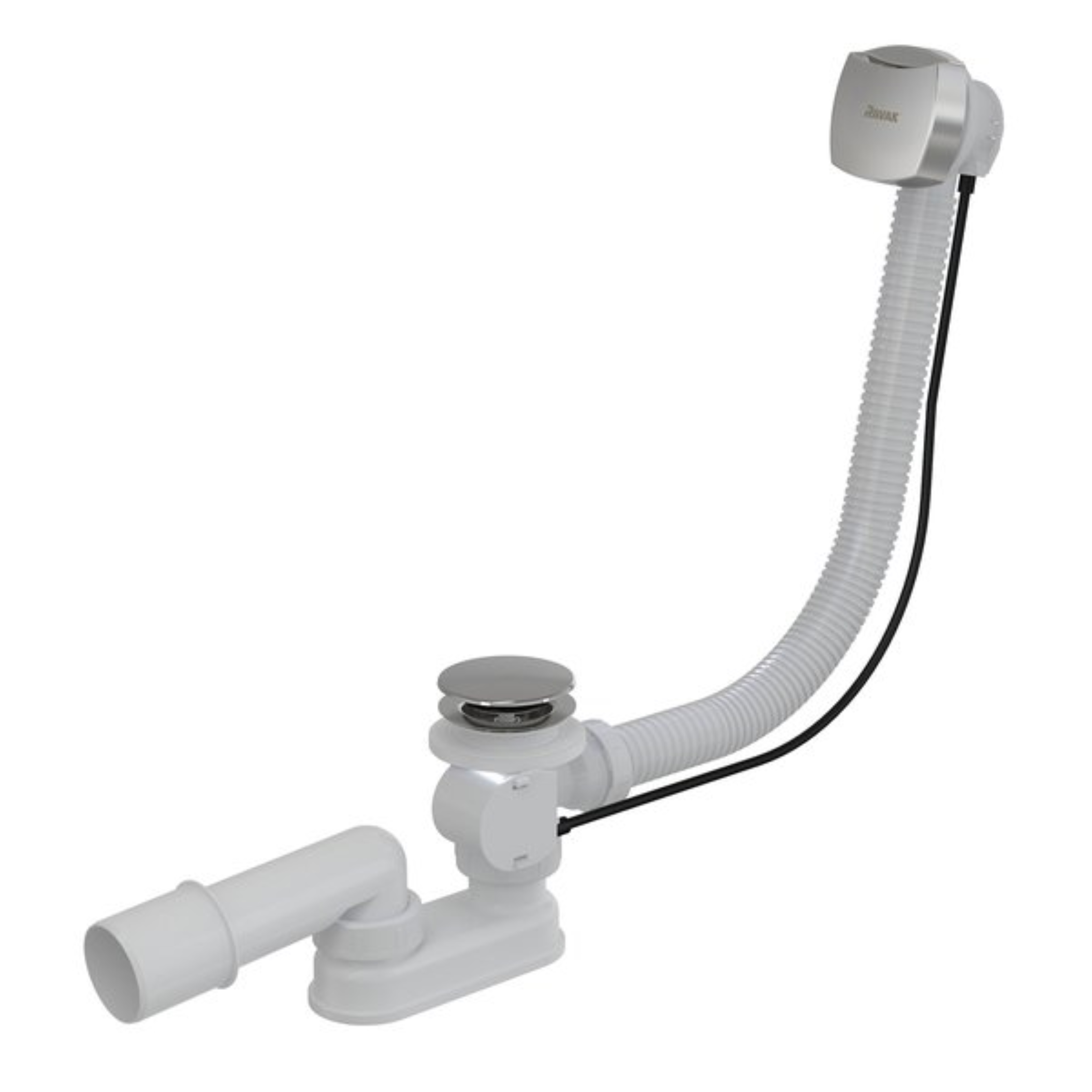 Ravak siphon de baignoire chrome X01506