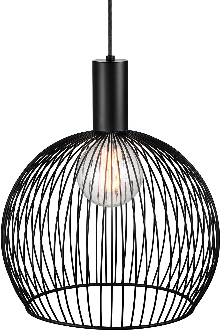 Nordlux Aver lampe suspendue 1x60 W noir 84263003