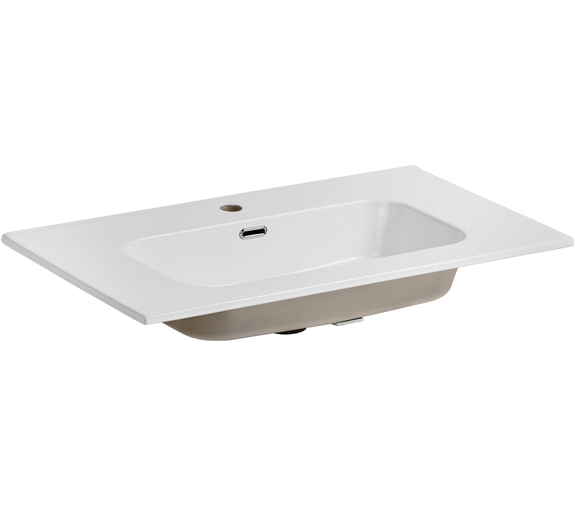 Comad Go lavabo 81x46 cm rectangulaire de meuble blanc GO80/DP-8095