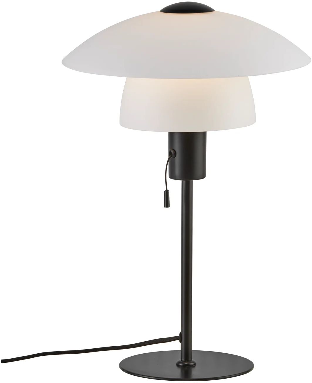 Nordlux Verona lampe de table 1x15 W blanc-noir 2010875001