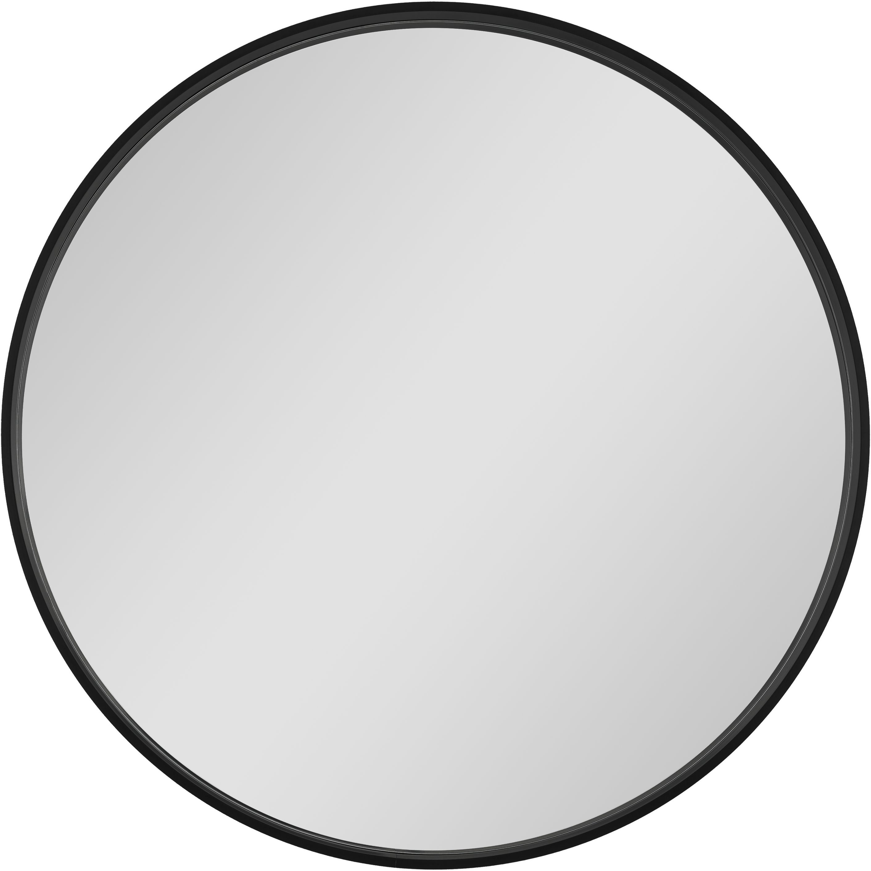 Dubiel Vitrum Oslo miroir 60x60 cm circulaire noir 5905241010854