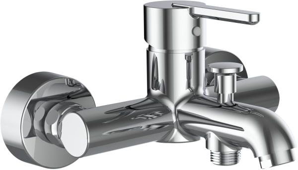 Laufen Lua mitigeur bain-douche murale chrome H3210810044001
