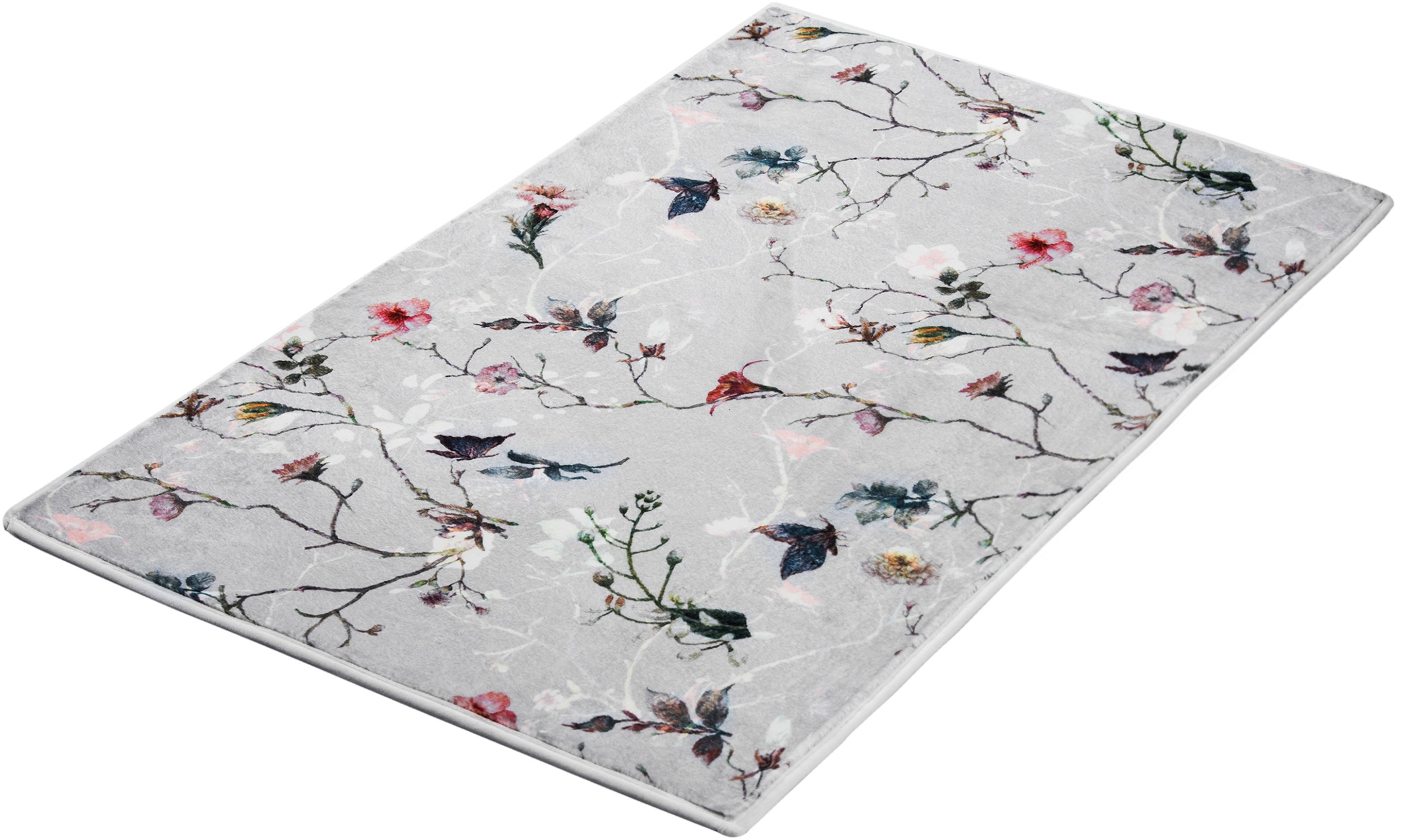 Kleine Wolke Flores tapis de bain 120x70 cm rectangulaire 9161148225