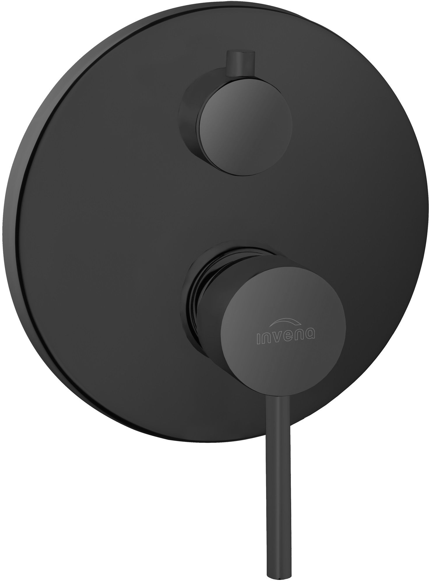 Invena Dafni mitigeur de douche encastrée noir BP-88-4O2